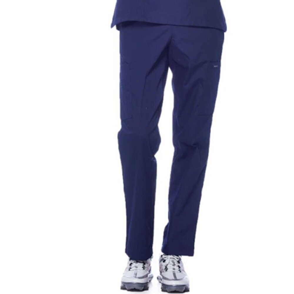 Dagacci New Natural 4 Way Stretch Women's Navy Scrub Pants